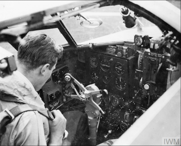 22 Sqn Beaufort cockpit